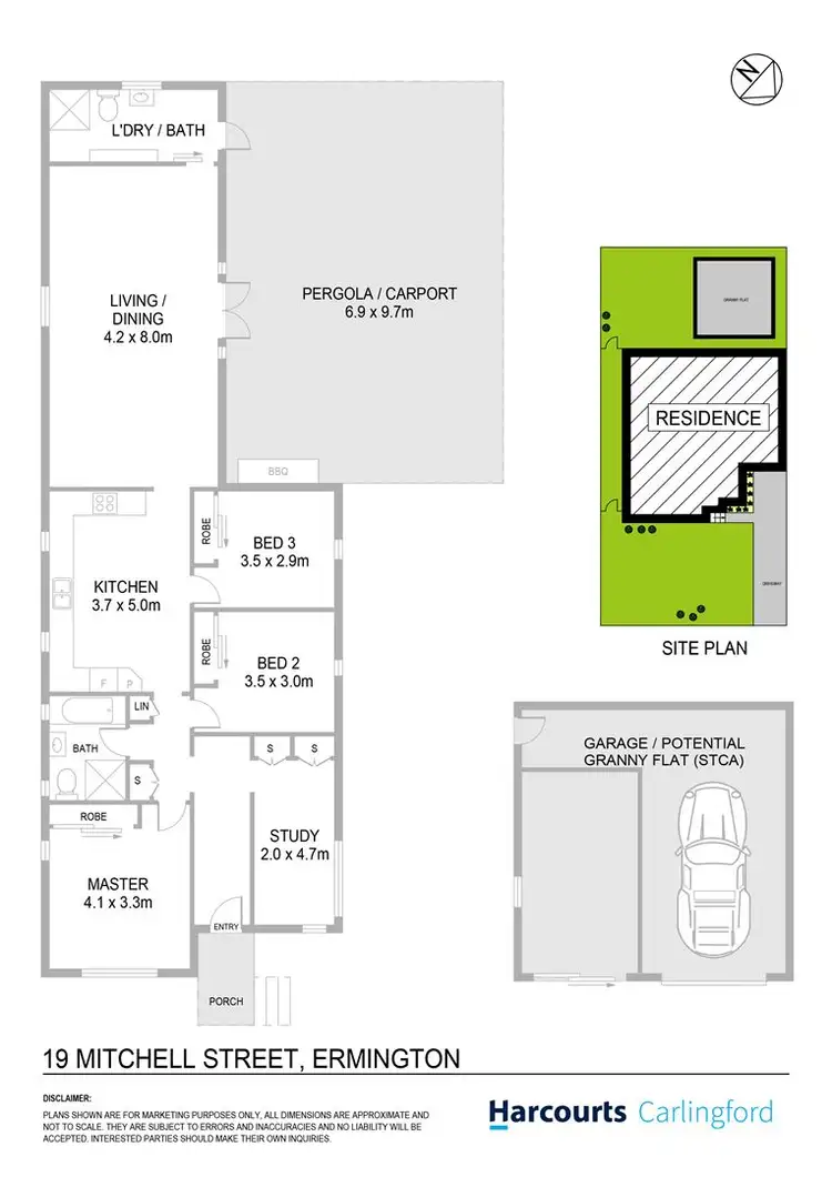 Floorplan of Homely house listing, 19 Mitchell Street, Ermington NSW 2115