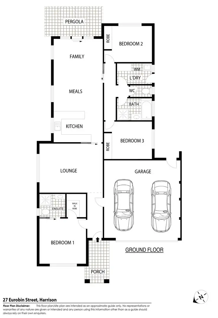 Floorplan of Homely house listing, 27 Eurobin Street, Harrison ACT 2914