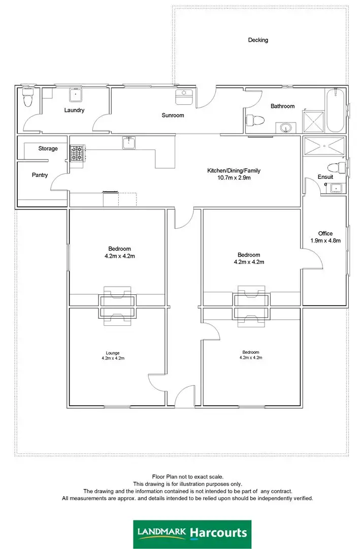 Floorplan of Homely house listing, 54 Alexandra Terrace, Jamestown SA 5491