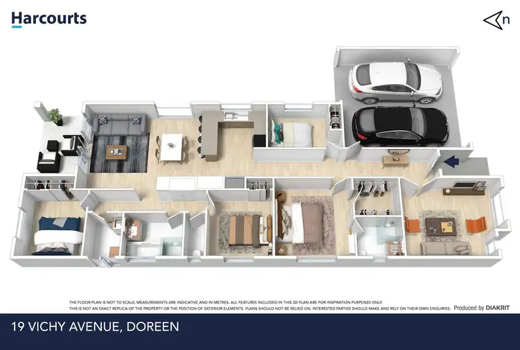 Floorplan of Homely house listing, 19 Vichy Avenue, Doreen VIC 3754