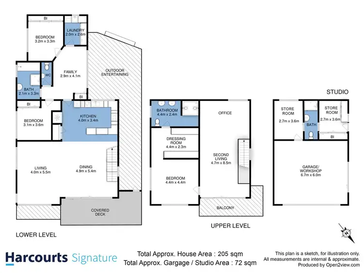 Floorplan of Homely house listing, 119 Bayview Road, Lauderdale TAS 7021