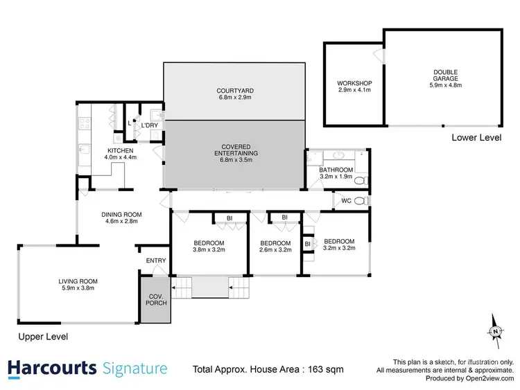 Floorplan of Homely house listing, 71 Corinth Street, Howrah TAS 7018