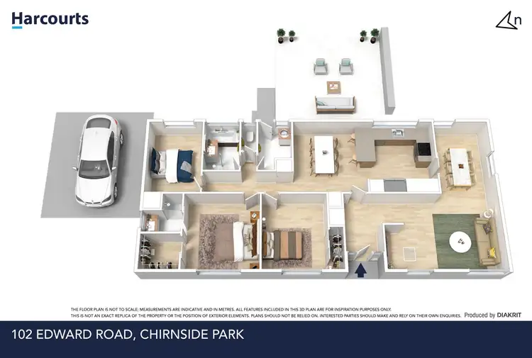 Floorplan of Homely house listing, 102 Edward Road, Chirnside Park VIC 3116