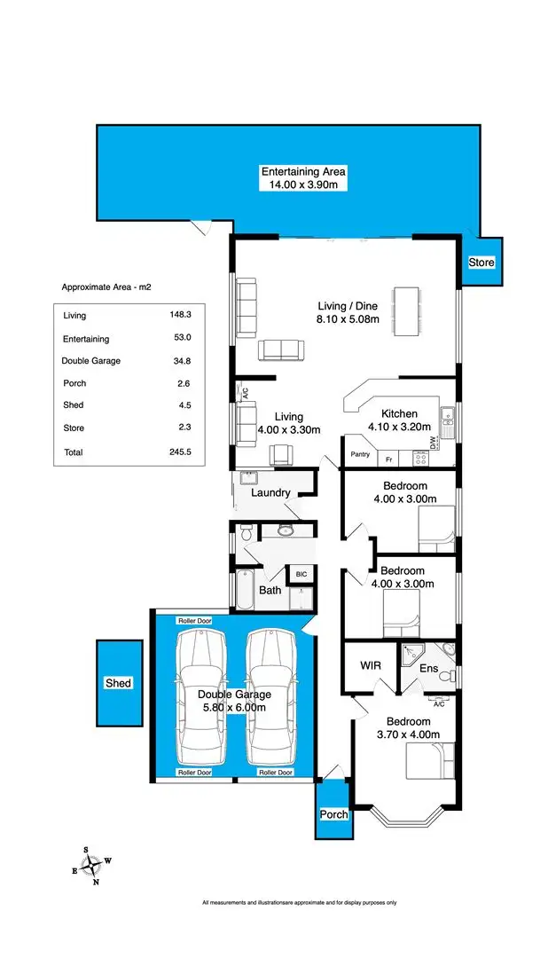 Floorplan of Homely house listing, 9 Springbett Drive, Hayborough SA 5211
