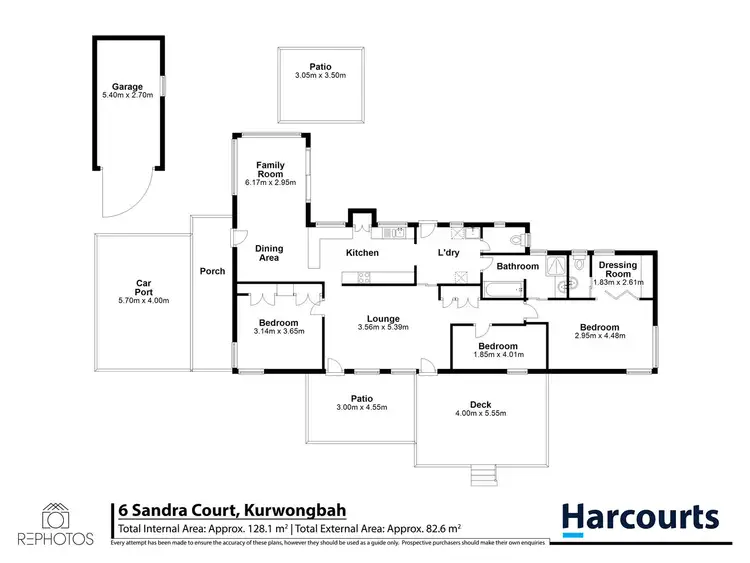 Floorplan of Homely rural property listing, 6 Sandra Ct, Kurwongbah QLD 4503