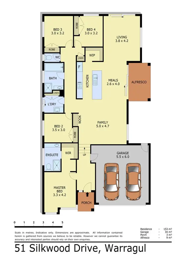 Floorplan of Homely house listing, 51 Silkwood Drive, Warragul VIC 3820