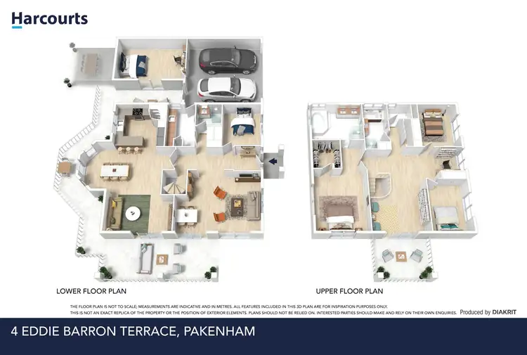 Floorplan of Homely house listing, 4 Eddie Barron Terrace, Pakenham VIC 3810