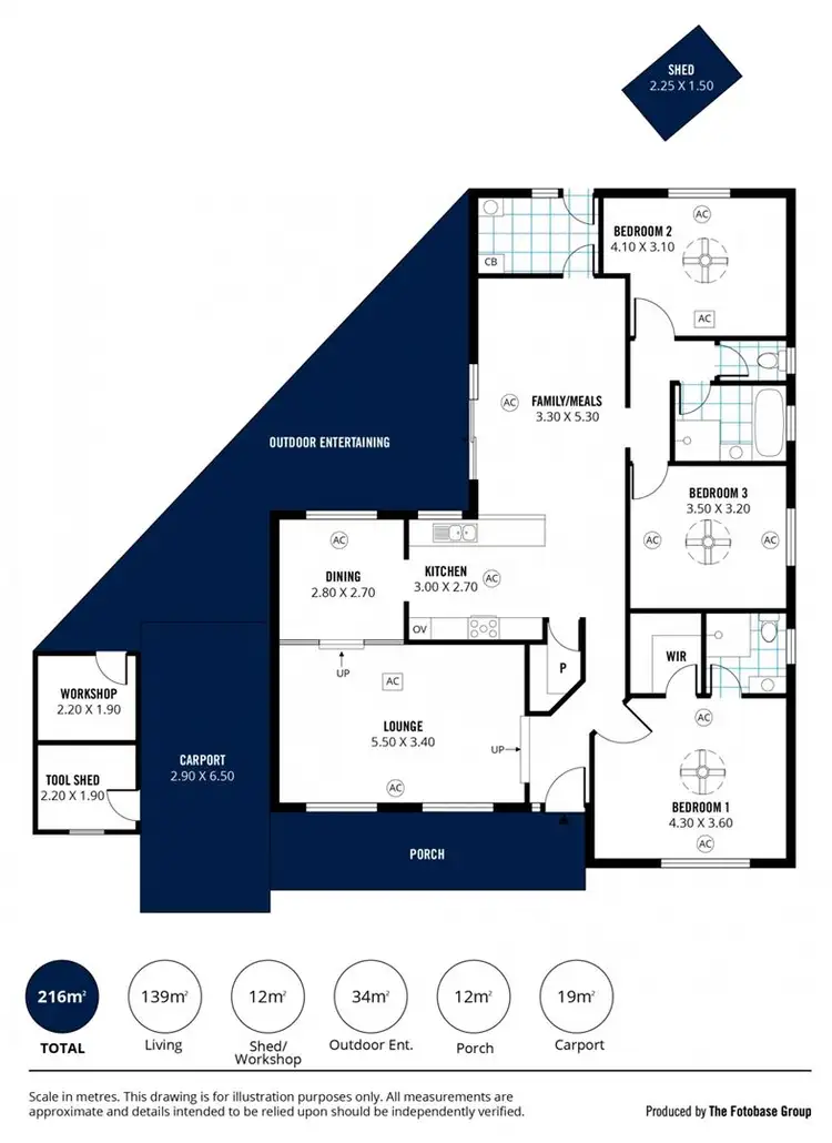 Floorplan of Homely house listing, 9A Warakila Court, Sheidow Park SA 5158