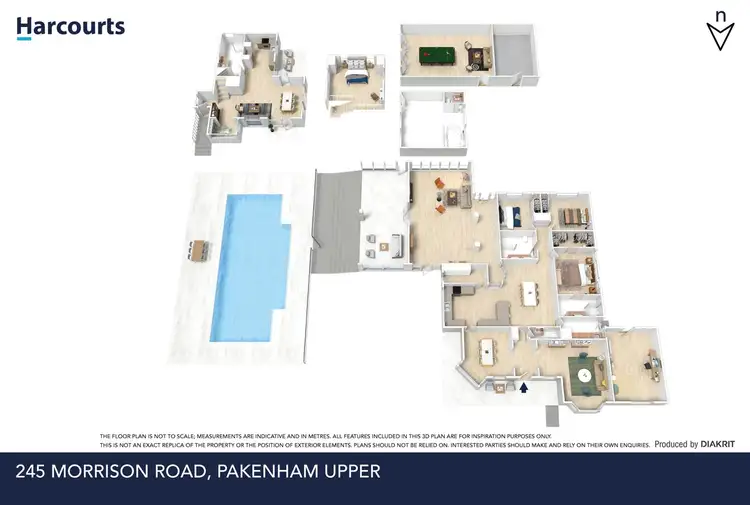Floorplan of Homely rural property listing, 245 Morrison Road, Pakenham Upper VIC 3810