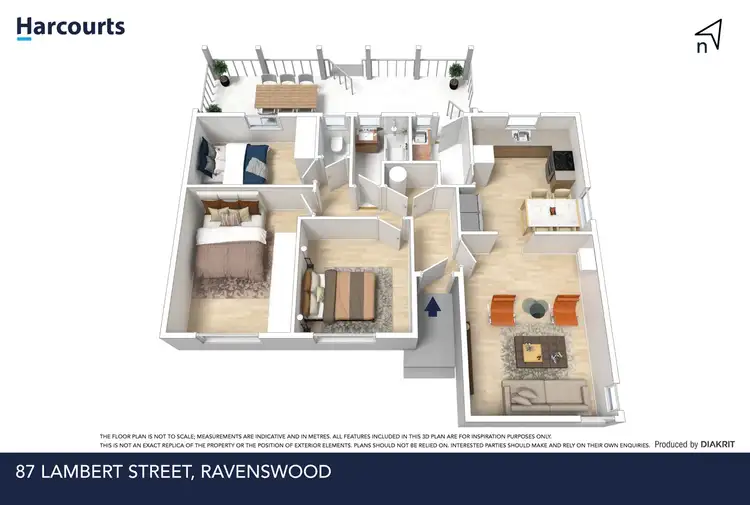 Floorplan of Homely house listing, 87 Lambert Street, Ravenswood TAS 7250