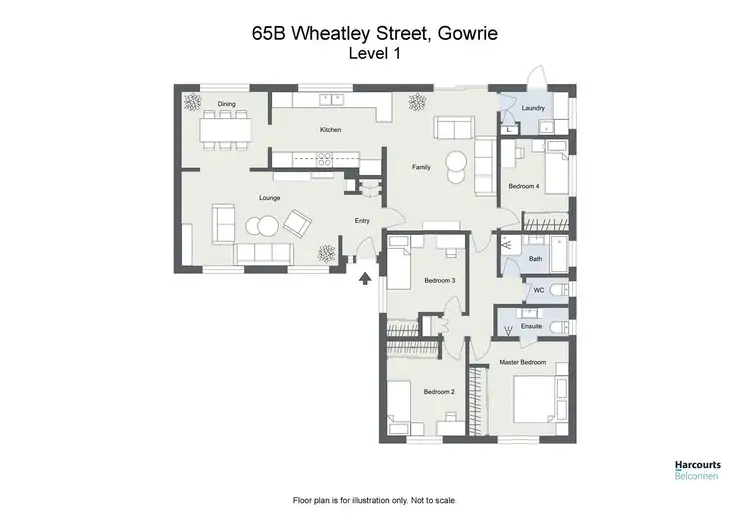 Floorplan of Homely house listing, 65B Wheatley Street, Gowrie ACT 2904