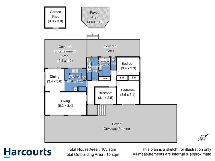 Floorplan of Homely house listing, 23 Mirramar Park, Blackmans Bay TAS 7052