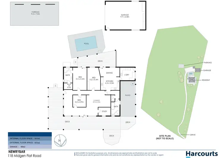 Floorplan of Homely rural property listing, 118 Midgen Flat Road, Newrybar NSW 2479