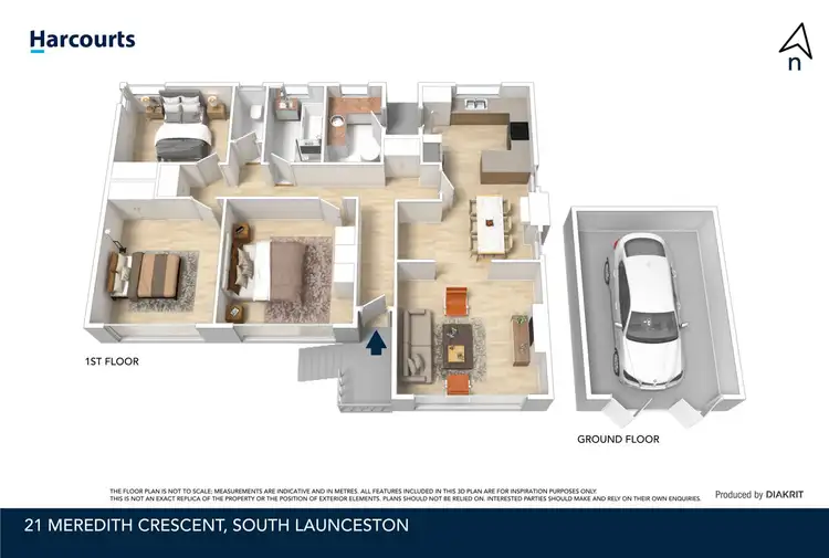 Floorplan of Homely house listing, 21 Meredith Crescent, South Launceston TAS 7249