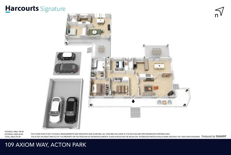 Floorplan of Homely house listing, 109 Axiom Way, Acton Park TAS 7170