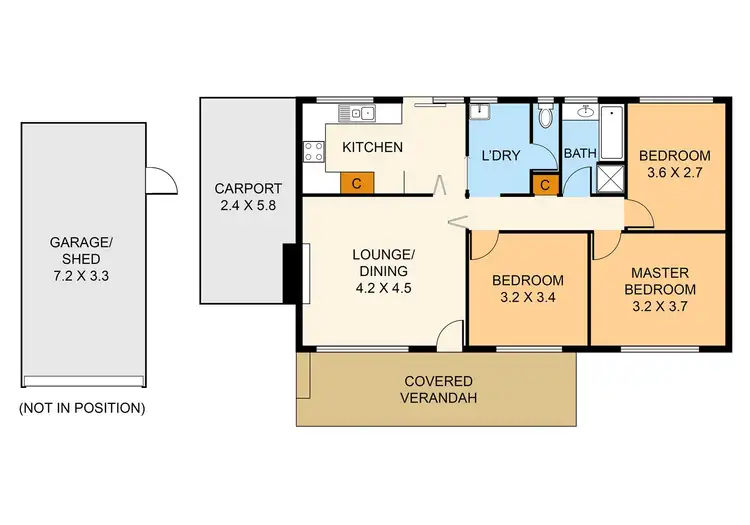 Floorplan of Homely house listing, 9 Weyburn Road, Boronia VIC 3155