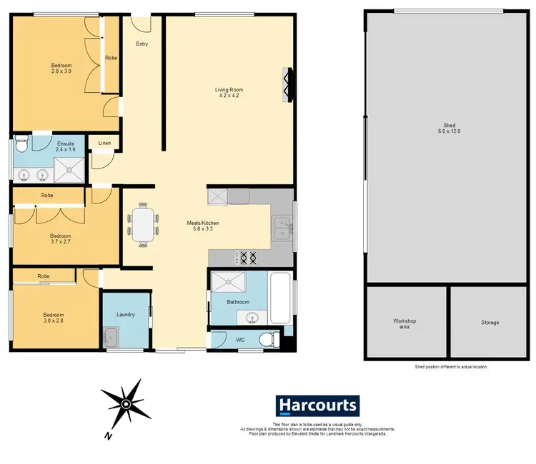 Floorplan of Homely house listing, 84 Tone Road, Wangaratta VIC 3677