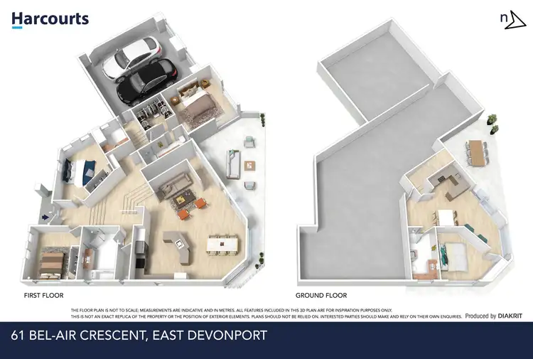 Floorplan of Homely house listing, 61 Bel-Air Crescent, East Devonport TAS 7310