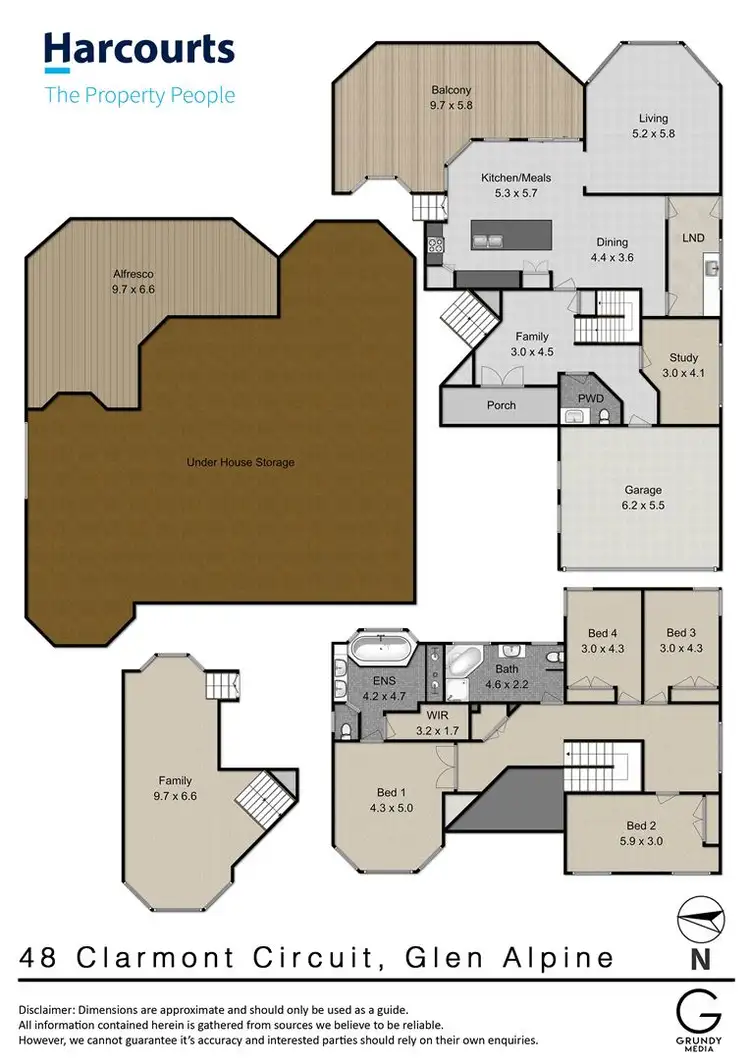 Floorplan of Homely house listing, 48 Claremont Circuit, Glen Alpine NSW 2560