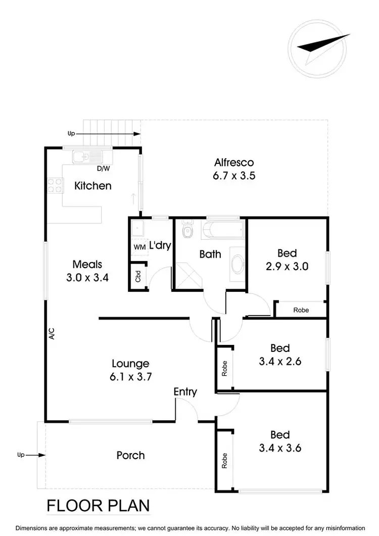 Floorplan of Homely house listing, 4 Fawcett Street, Mitcham VIC 3132