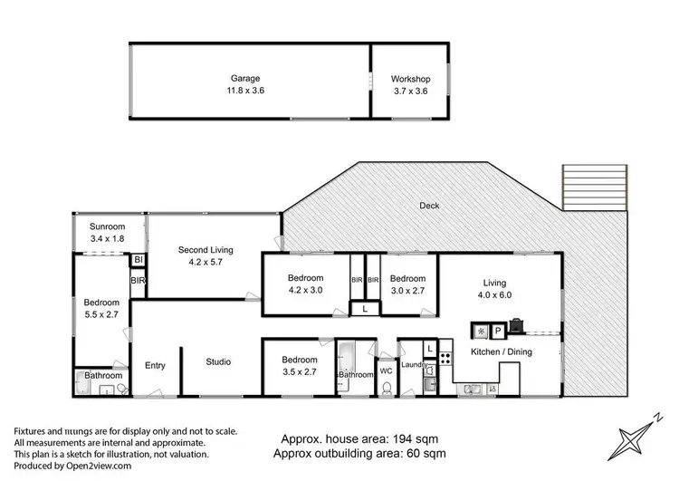 Floorplan of Homely house listing, 239 Mountain River Rd, Mountain River TAS 7109