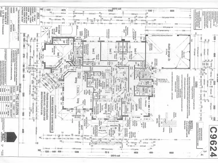Floorplan of Homely house listing, 32 Avon Crescent, Atwell WA 6164