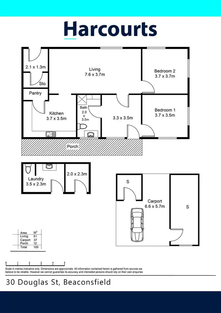 Floorplan of Homely house listing, 30-32 Douglas Street, Beaconsfield TAS 7270