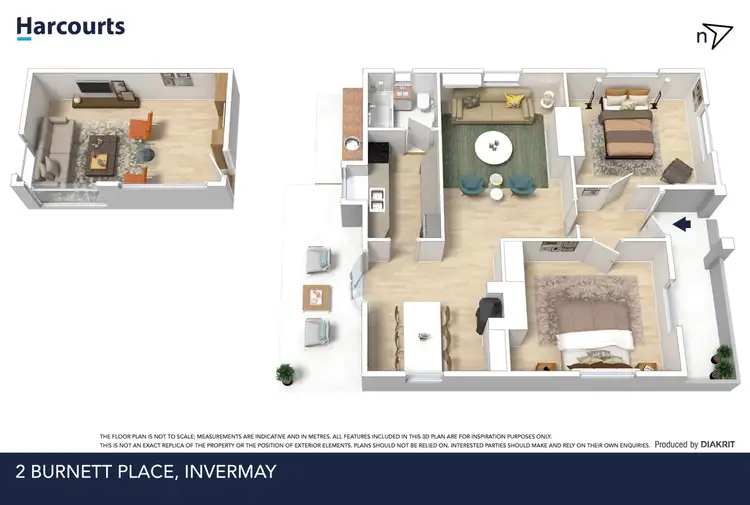 Floorplan of Homely house listing, 2 Burnett Place, Invermay TAS 7248