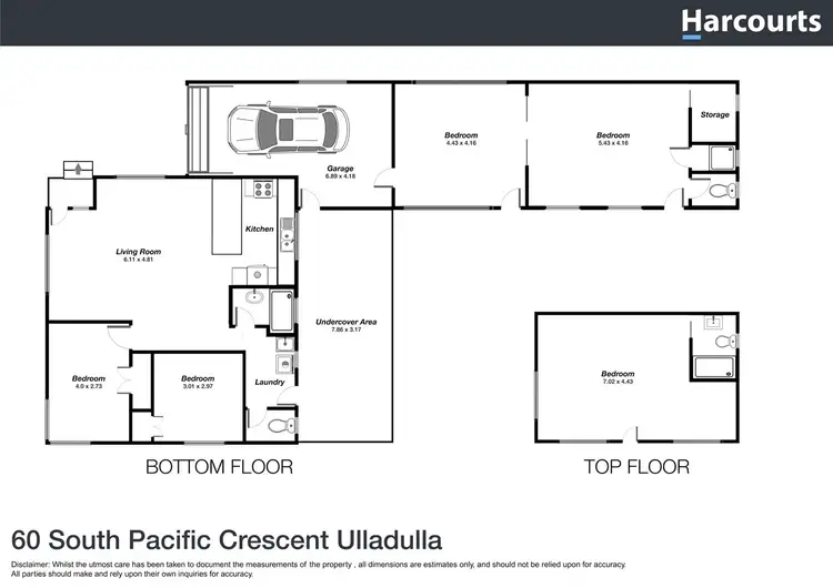 Floorplan of Homely house listing, 60 South Pacific Crescent, Ulladulla NSW 2539