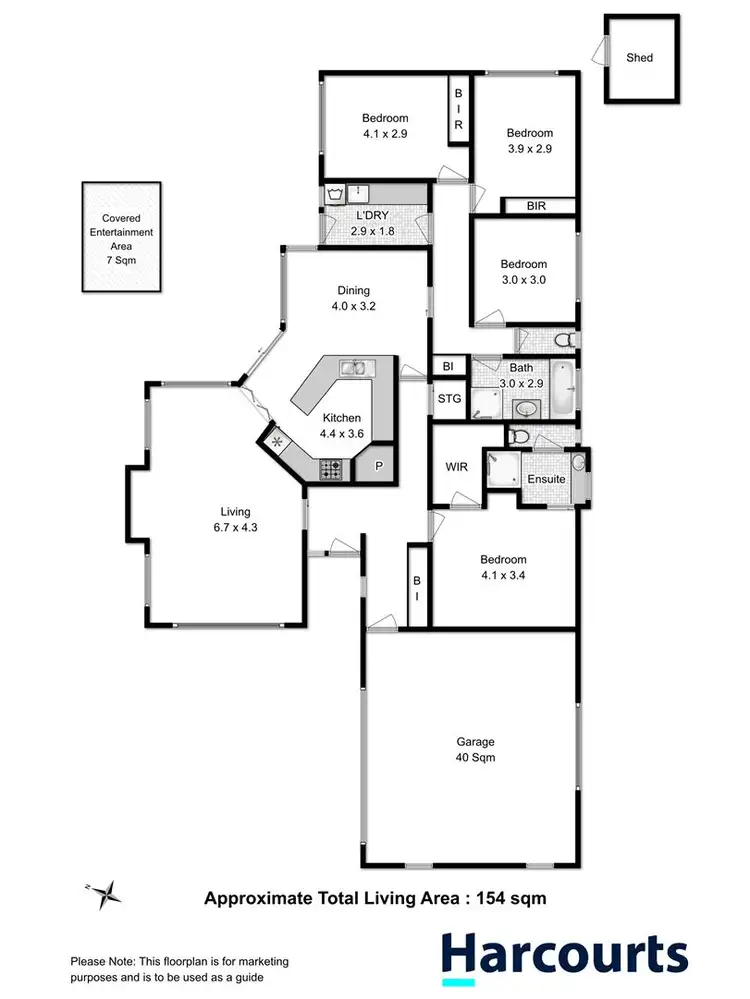 Floorplan of Homely house listing, 26 Kirabati Road, Midway Point TAS 7171