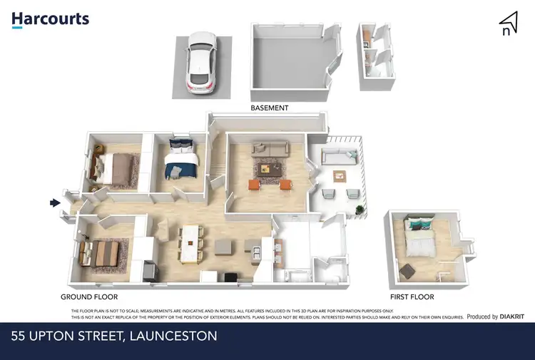 Floorplan of Homely house listing, 55 Upton Street, Launceston TAS 7250