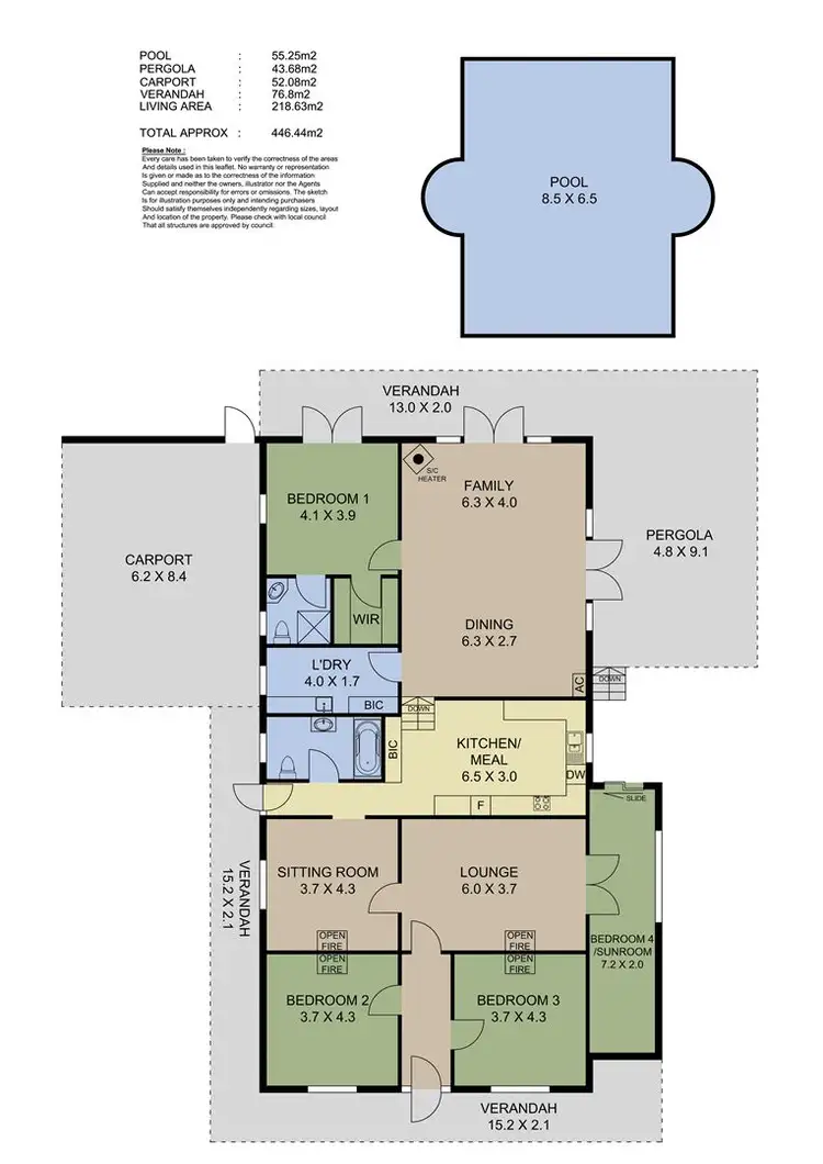 Floorplan of Homely house listing, 7A Childs Road, Mount Barker SA 5251