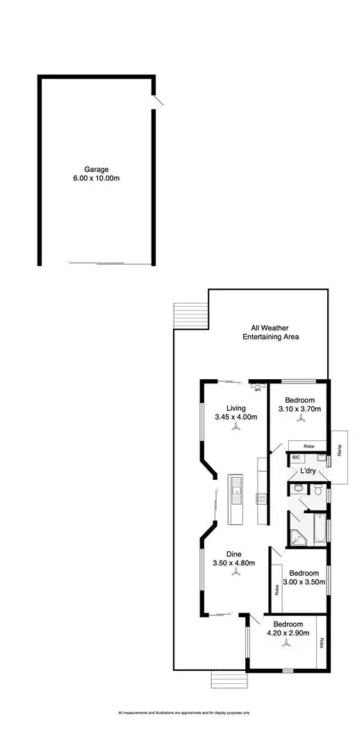 Floorplan of Homely house listing, 55 Padman Crescent, Middleton SA 5213