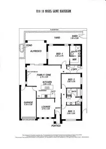 Floorplan of Homely house listing, 10/18 Nigel Lane, Hackham SA