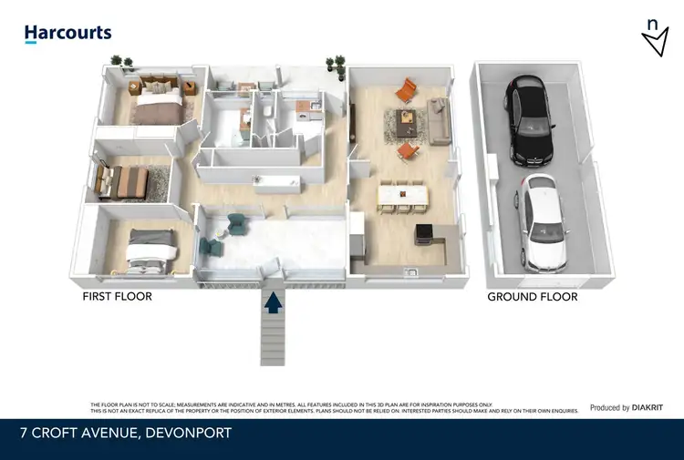 Floorplan of Homely house listing, 7 Croft Avenue, Devonport TAS 7310