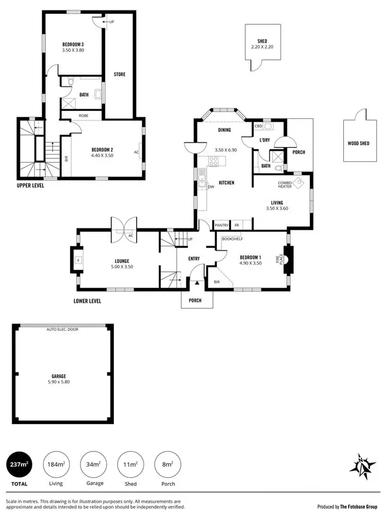 Floorplan of Homely house listing, 32 Cox Creek Road, Crafers SA 5152