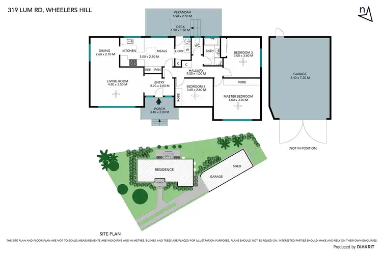Floorplan of Homely house listing, 319 Lum Road, Wheelers Hill VIC 3150