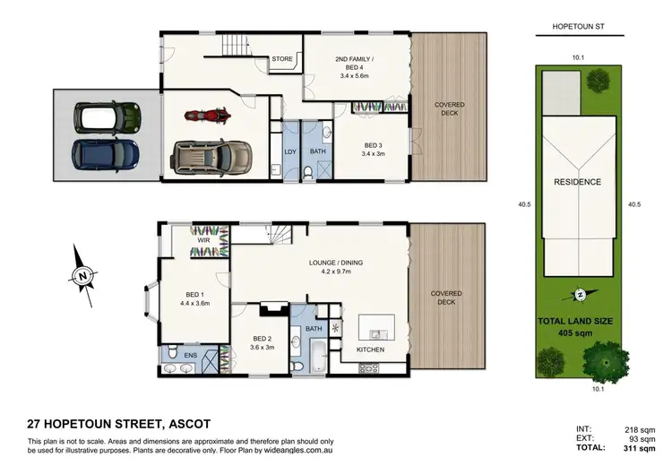 Floorplan of Homely house listing, 27 Hopetoun Street, Ascot QLD 4007