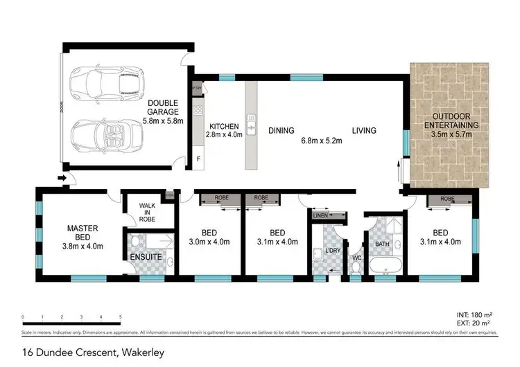 Floorplan of Homely house listing, 16 Dundee Crescent, Wakerley QLD 4154