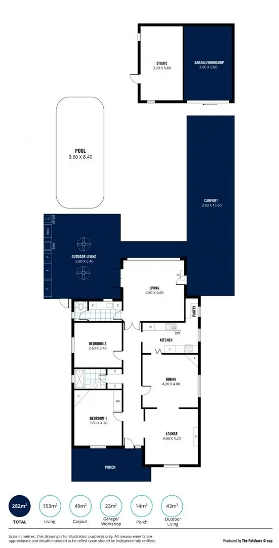 Floorplan of Homely house listing, 21 Cumberland Avenue, Cumberland Park SA 5041
