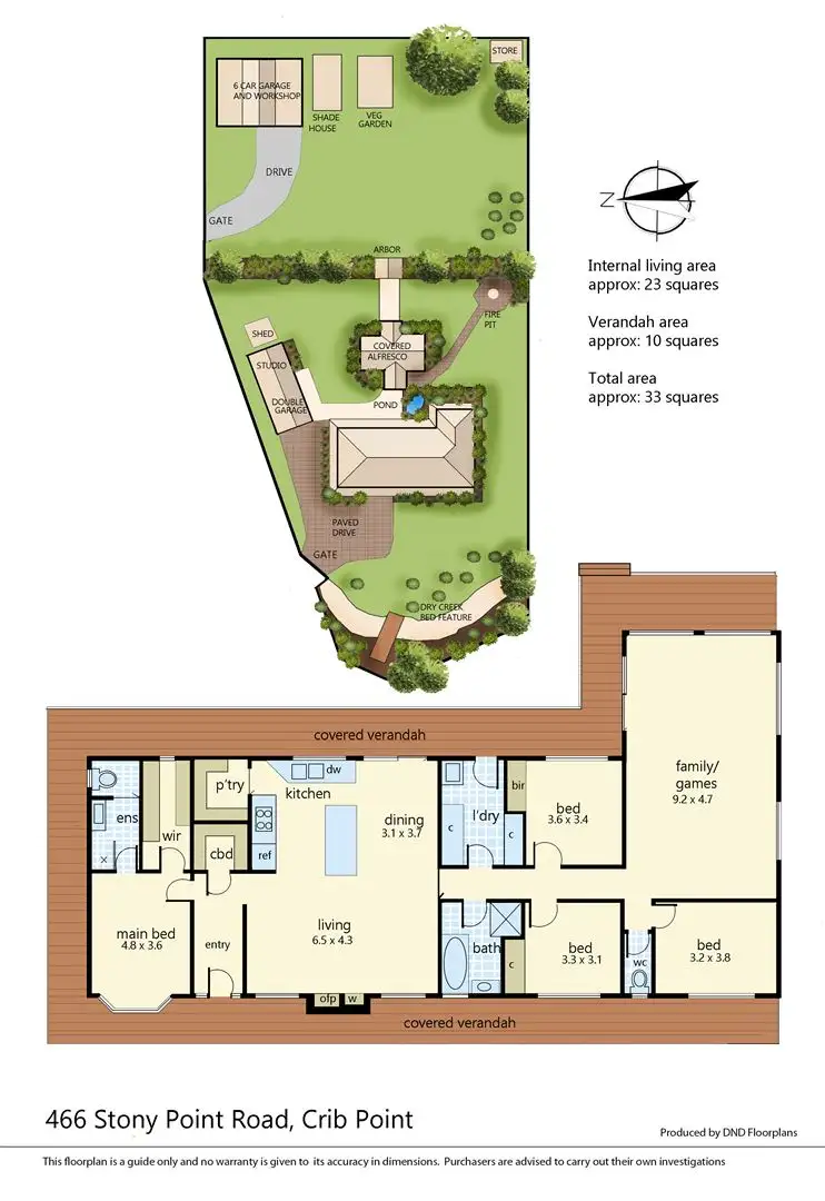 Floorplan of Homely rural property listing, 466 Stony Point Road, Crib Point VIC 3919