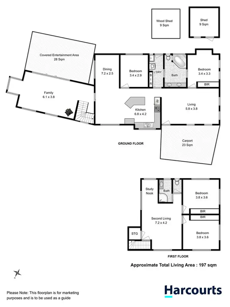 Floorplan of Homely house listing, 12 Longview Court, Lauderdale TAS 7021
