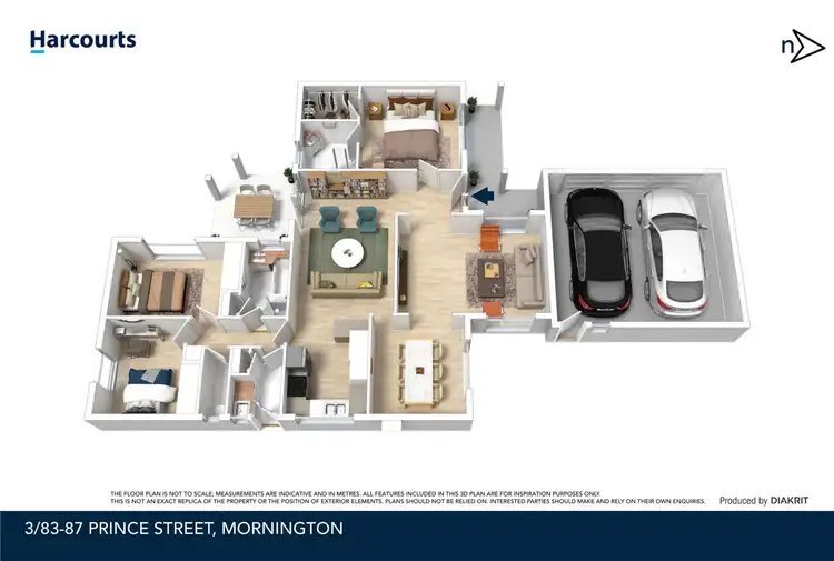 Floorplan of Homely house listing, 3/83 Prince Street, Mornington VIC 3931