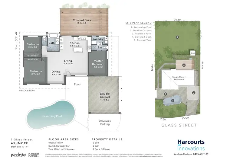 Floorplan of Homely house listing, 7 Glass Street, Ashmore QLD 4214