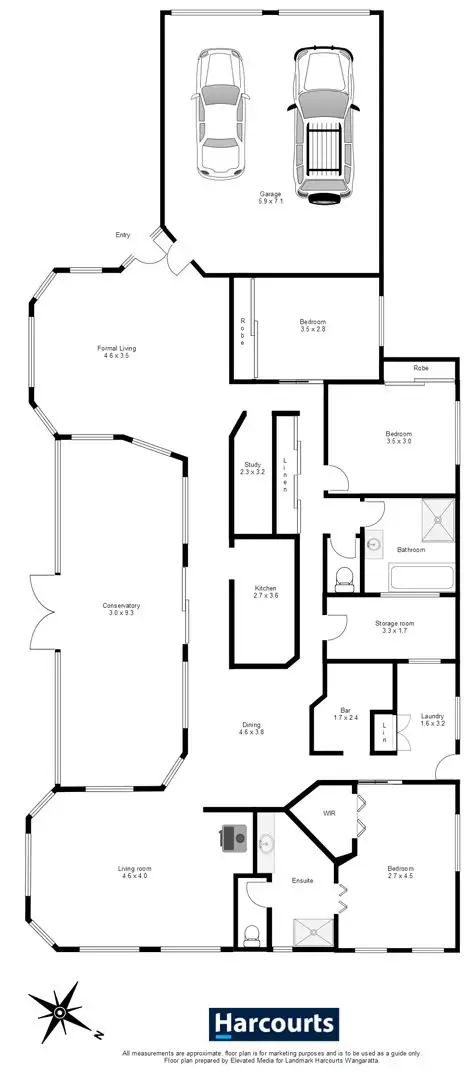 Floorplan of Homely house listing, 111 Everitt Road, Peechelba VIC 3678