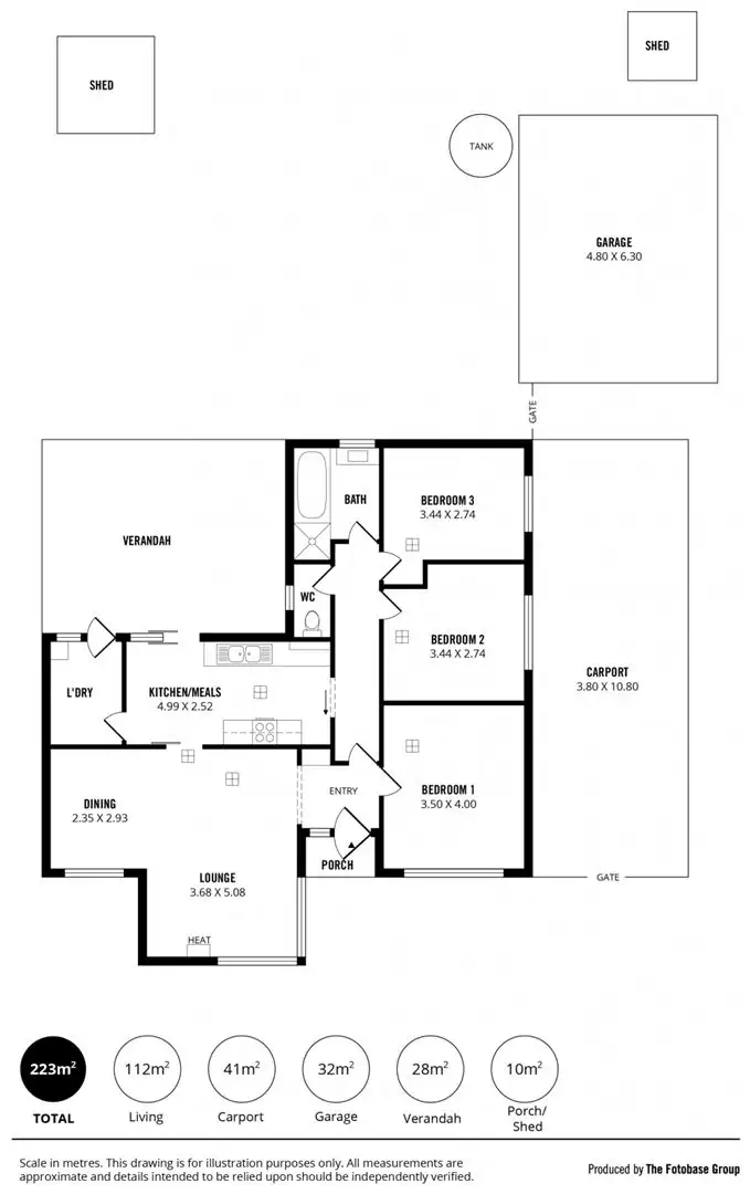 Floorplan of Homely house listing, 159 Kelly Road, Modbury North SA 5092