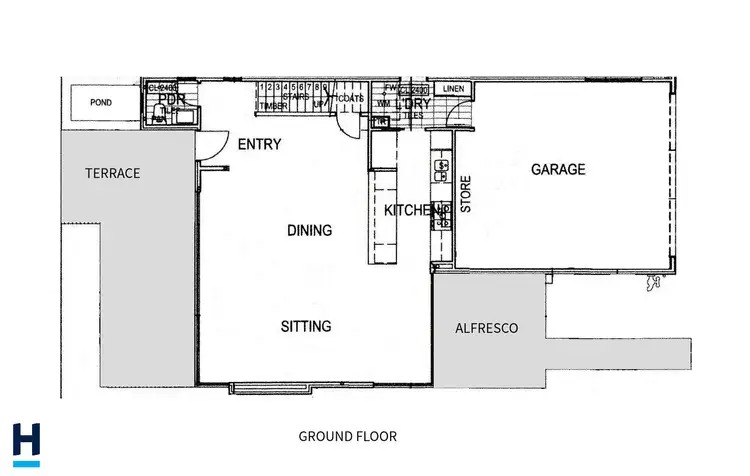 Floorplan of Homely house listing, 25 Whimbrel Crescent, Coodanup WA 6210