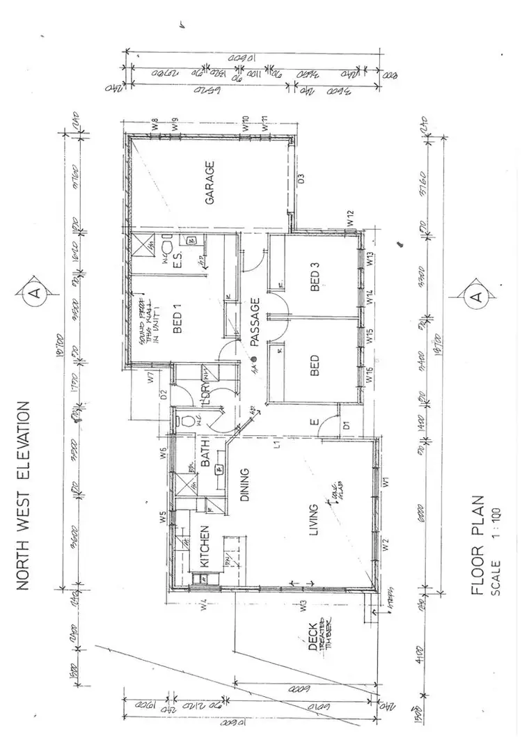 Floorplan of Homely unit listing, 1/23 Skyline Drive, East Devonport TAS 7310