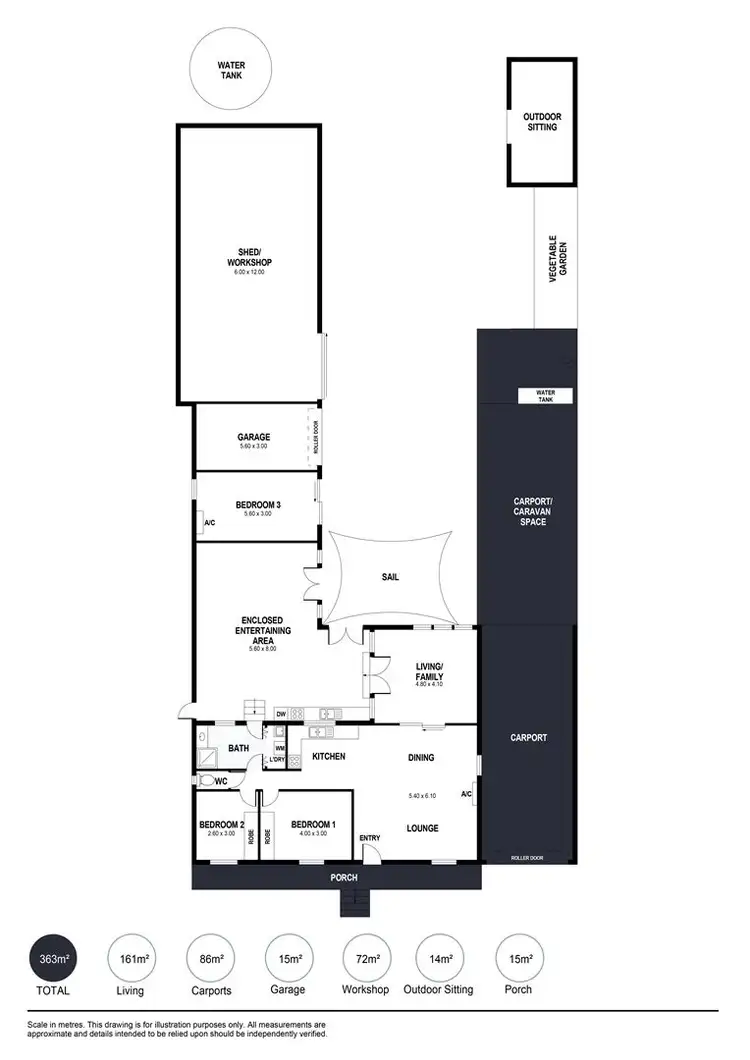 Floorplan of Homely house listing, 46 Newell Avenue, Middleton SA 5213