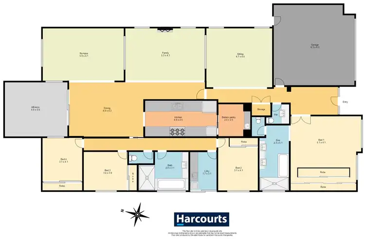 Floorplan of Homely house listing, 30 Steane Street, Wangaratta VIC 3677